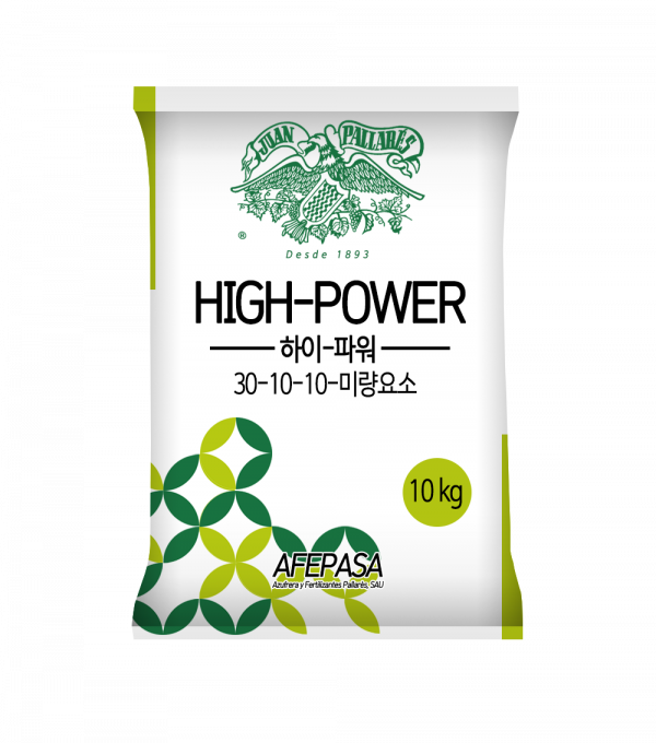 하이파워-10kg (NPK 미량요소 복합비료 초기/중기/후기)